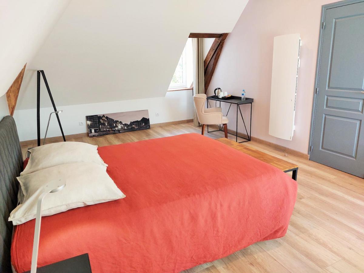 Les Jacquemarts Normands Maison D'Hotes - Guesthouse Belmesnil Номер фото